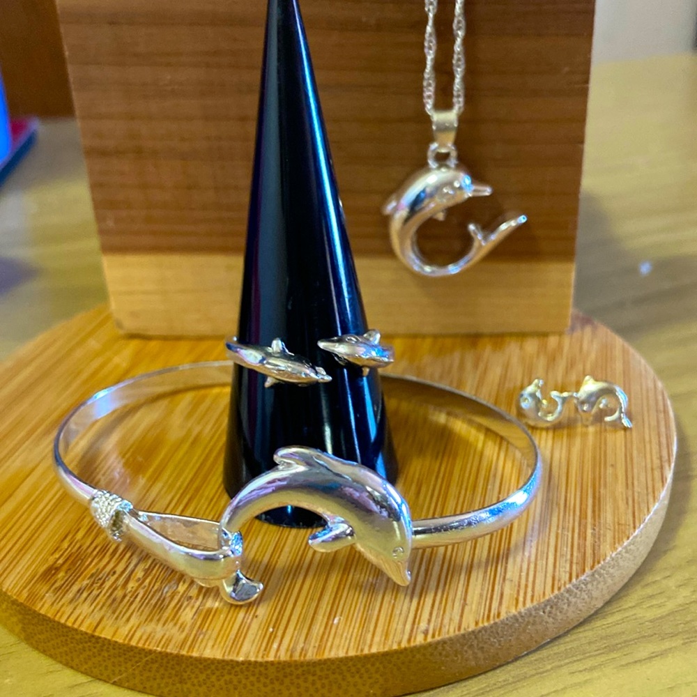 Stainless dolphin set